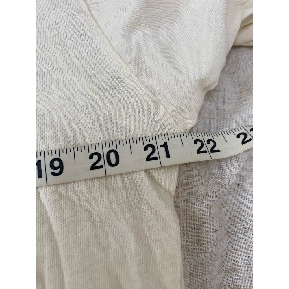 Anine Bing Ashton Vintage Cream Bing Tee Size Small - Picture 9 of 14